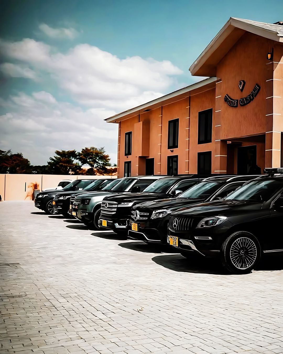 Luxury Car Fleet Image in Tanzania Capital Dodoma